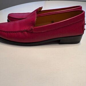 Tod's Women’s Red Loafers